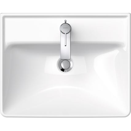 Duravit 2366550000 - Lavoar suspendat D-NEO 55 x 44 cm, ceramică/alb lucios