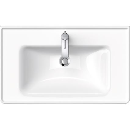Duravit 2367800000 - Lavoar suspendat D-NEO 80 x 48 cm, ceramică, alb lucios