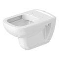 Duravit 25700920002 - Vas WC suspendat D-CODE fără margine, ceramică, alb lucios
