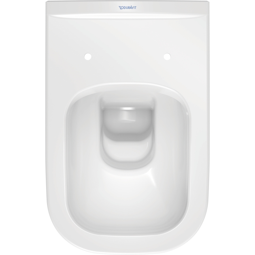 Duravit 25700920002 - Vas WC suspendat D-CODE fără margine, ceramică, alb lucios