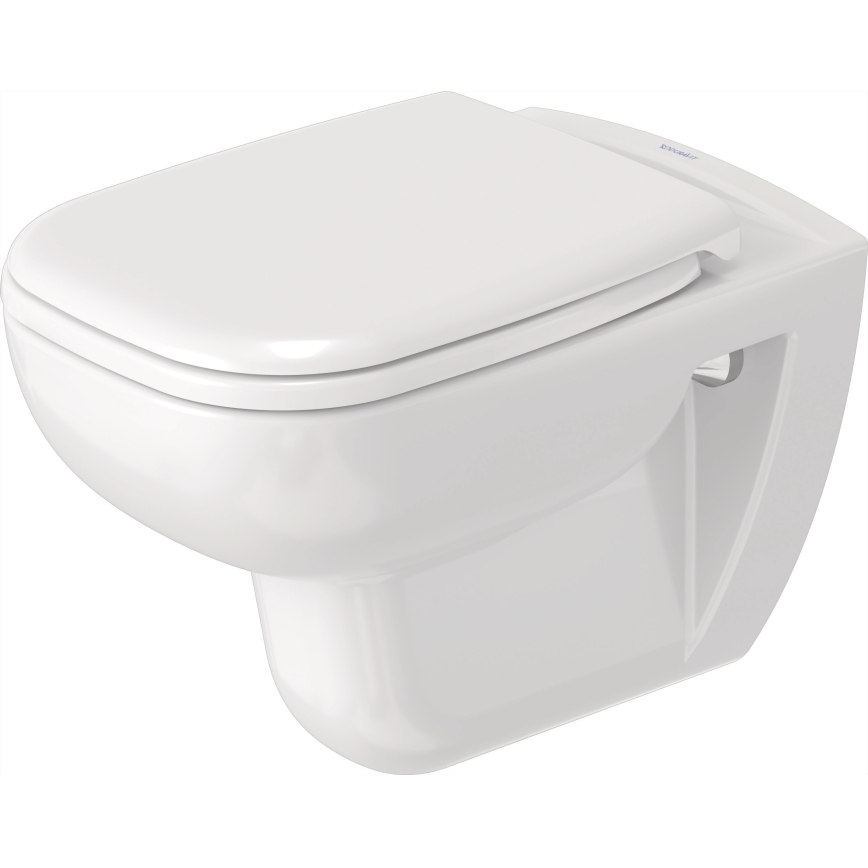 Duravit 25700920002 - Vas WC suspendat D-CODE fără margine, ceramică, alb lucios
