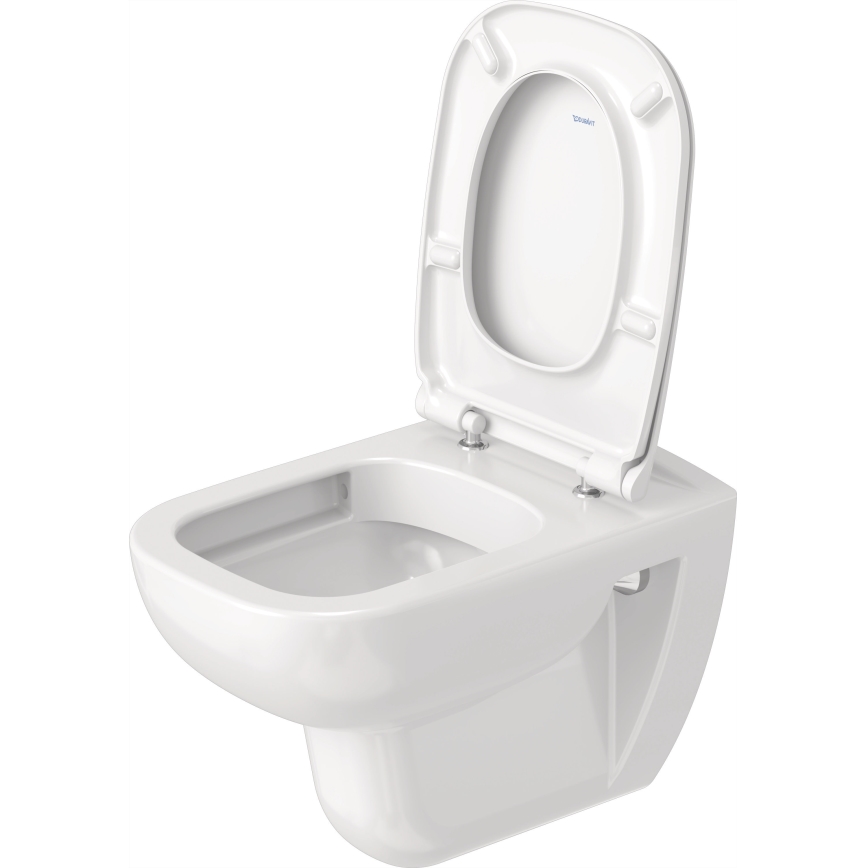 Duravit 25700920002 - Vas WC suspendat D-CODE fără margine, ceramică, alb lucios
