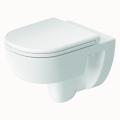 Duravit 45130900B2 - Vas WC suspendat Rimless D-CODE, capac SoftClose, ceramică/alb lucios