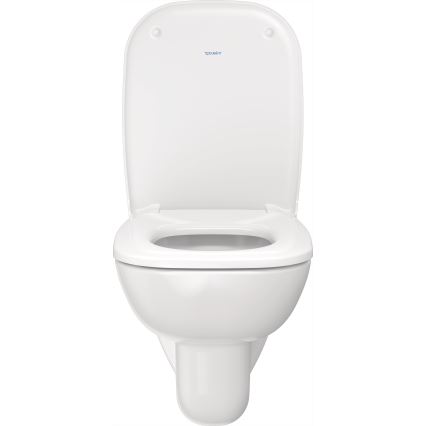 Duravit 45350900A1 - Vas WC suspendat D-CODE cu capac SoftClose, ceramică, alb lucios