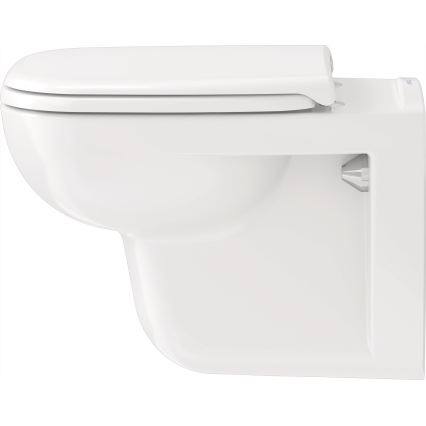 Duravit 45351900A1 - Vas WC suspendat D-CODE cu capac, ceramică/alb lucios