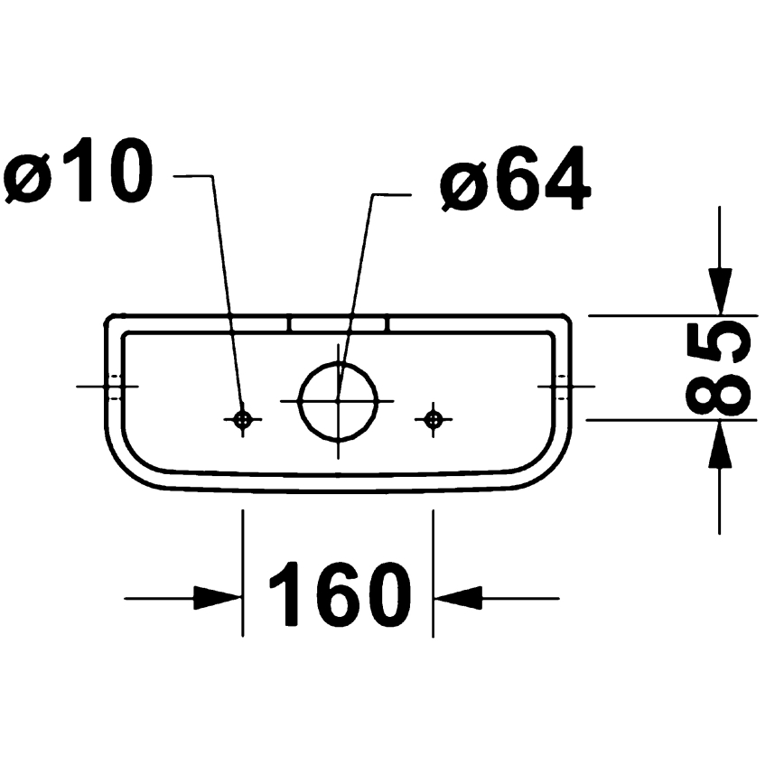 Duravit 9530000852 - Cisternă WC D-CODE 4,5/3l ceramică/albă