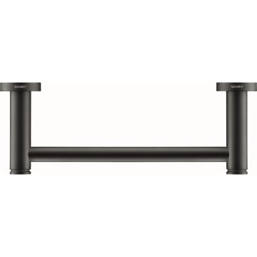 Duravit 99144600 - Mâner pentru cadă D-CODE, 28,4 cm, negru mat
