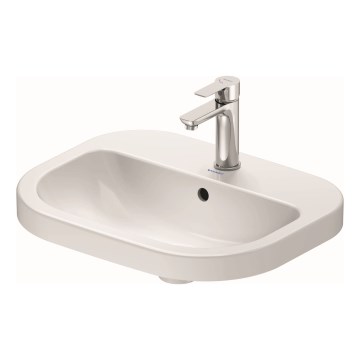 Duravit D-CODE 24025500002 - lavoar suspendat 55 x 44 cm, ceramică, alb lucios
