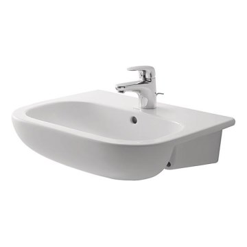Duravit D-CODE 339550000 - Lavoar încastrat 55x44 cm, ceramică, alb lucios