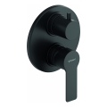 Duravit D-CODE DC5210008046 - Baterie de duș pentru montaj încastrat, negru mat