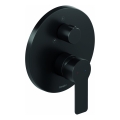 Duravit D-CODE DC5210012046 - baterie de cadă pentru montaj încastrat, negru mat