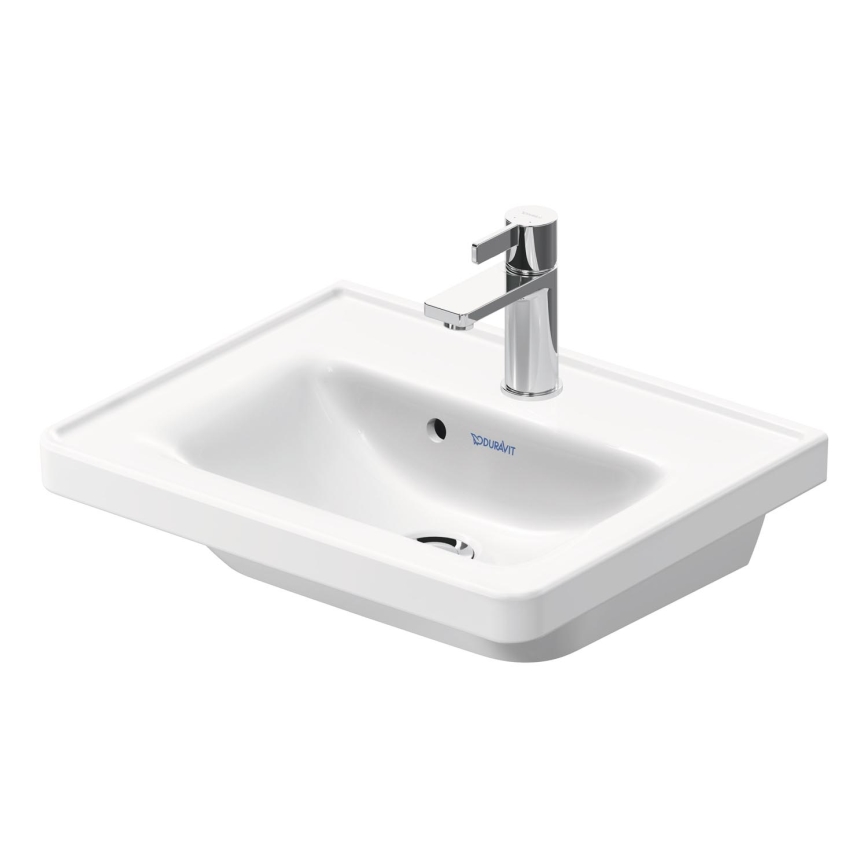 Duravit D-NEO 742500000 - Lavoar suspendat 50 x 40 cm, ceramică, alb lucios