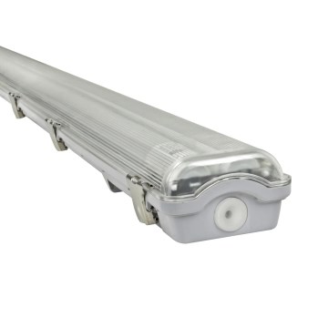 e2 elektro - Corp de iluminat LED tehnic pentru tuburi fluorescente CLASSIC-POWER, 2xG13/18W/230V, 4000K, 126,8 cm, IP65