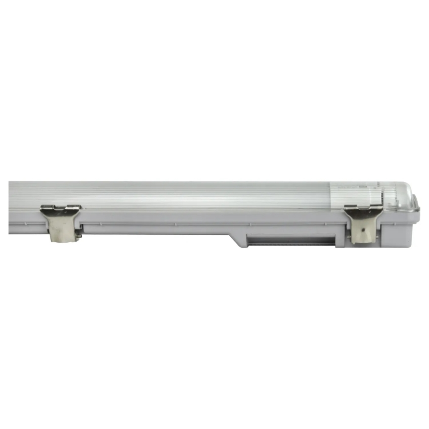 e2 elektro - Corp de iluminat LED tehnic pentru tuburi fluorescente CLASSIC-POWER, 2xG13/18W/230V, 4000K, 126,8 cm, IP65