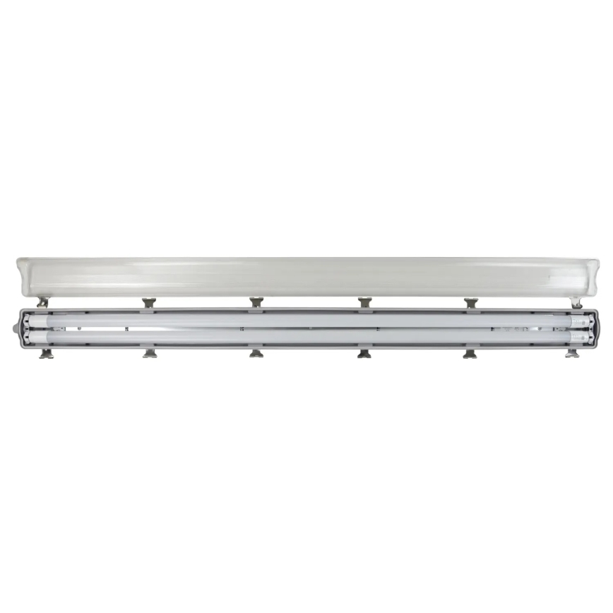 e2 elektro - Corp de iluminat LED tehnic pentru tuburi fluorescente CLASSIC-POWER, 2xG13/18W/230V, 4000K, 126,8 cm, IP65