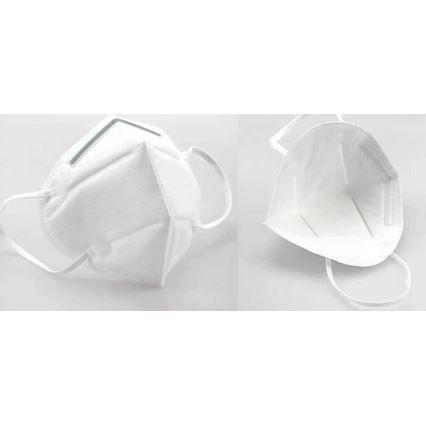 Echipament de protecție - Mască de protecție respiratorie clasa FFP2 NR (KN95) CE - test DEKRA