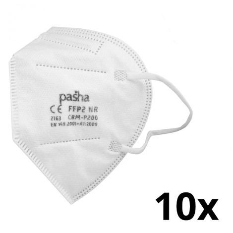 Echipament de protecție – mască de protecție respiratorie FFP2 NR CE 2163 10 buc.
