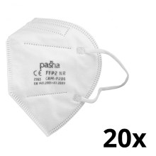 Echipament de protecție – mască de protecție respiratorie FFP2 NR CE 2163 20 buc.