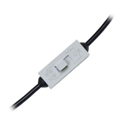 Plafonieră LED LADA LED/25W/230V 3000/4000/6000K diam. 30 cm negru