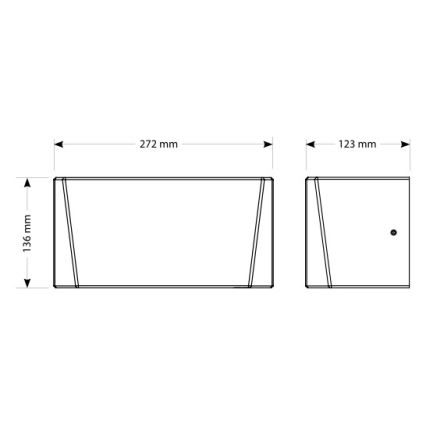 EcoStep 10306 - Uscător de mâini R4.1 720W/230V, grafit