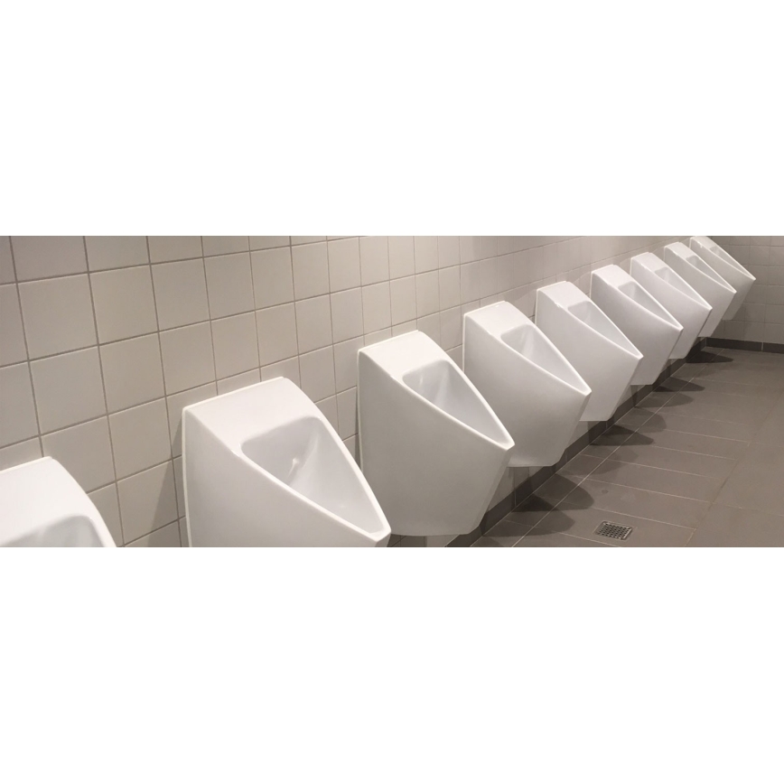 EcoStep 30011 - Pisoar fără apă P1.1, ceramică, alb