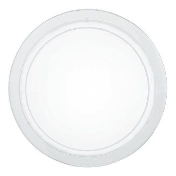 Eglo 18526 - Plafonieră HUBAA, 1 x E27, 60 W, 230 V, Ø 29 cm, albă