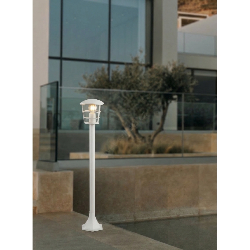 Eglo 18799 - Lampă de exterior ALORIA 1xE27/60W/230V IP44 albă