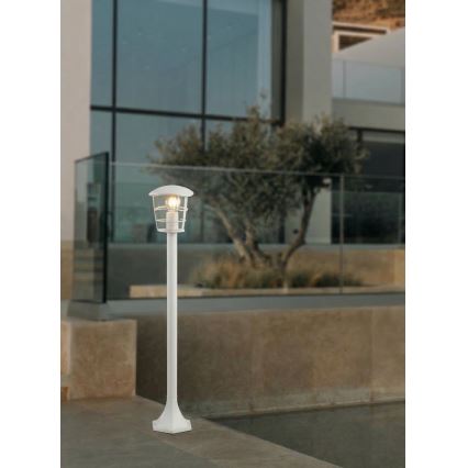 Eglo 18799 - Lampă LED de exterior ALORIA 1xE27/8,5W/230V IP44 albă