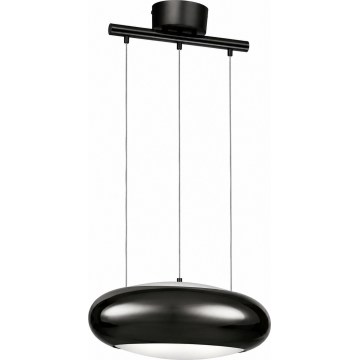 Eglo 18912 - Lustră suspendată CARSICO cu cablu 1xE27/60W/230V negru cromat