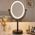 Eglo 201599 - Oglindă cosmetică cu iluminare LED LED/4W/4xAA IP65 negru