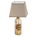 Eglo 202113 - Lampă de masă MOJADA 1xE27/40W/230V, maro