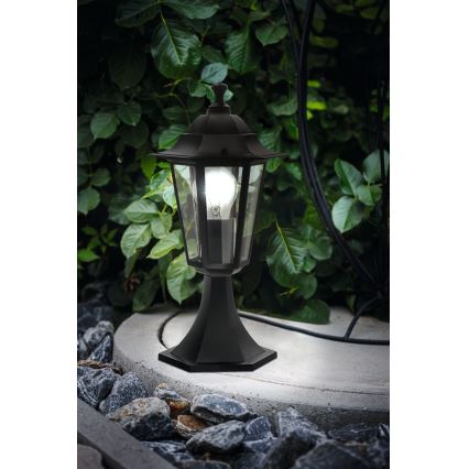 Eglo - Corp de iluminat exterior 1xE27/60W negru IP44