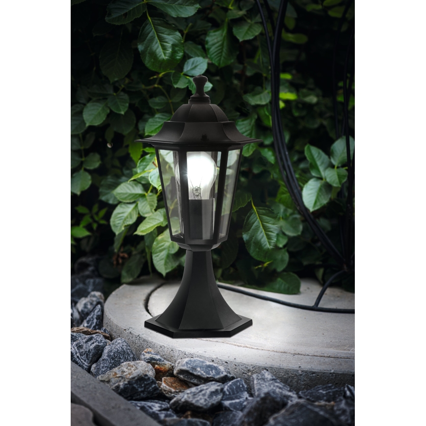 Eglo - Corp de iluminat exterior 1xE27/60W negru IP44