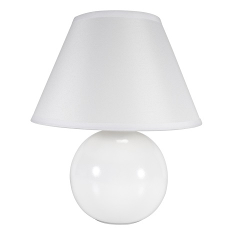 Eglo 23873 - Lampă de masă TINA 1xE14/40W/230V alb
