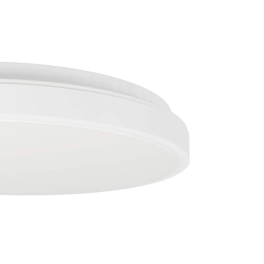 Eglo 300689 - Plafonieră LED RGBW dimerizabilă MONTARELLINO-Z LED/18,5W/230V 2700-6500K Ø 38,7 cm albă + telecomandă