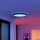 Eglo 300692 - Plafonieră LED RGBW dimmabilă MOZONCILLO-Z, 28,3 W, 230 V, 2700–6500 K, Ø 48,4 cm, negru + telecomandă