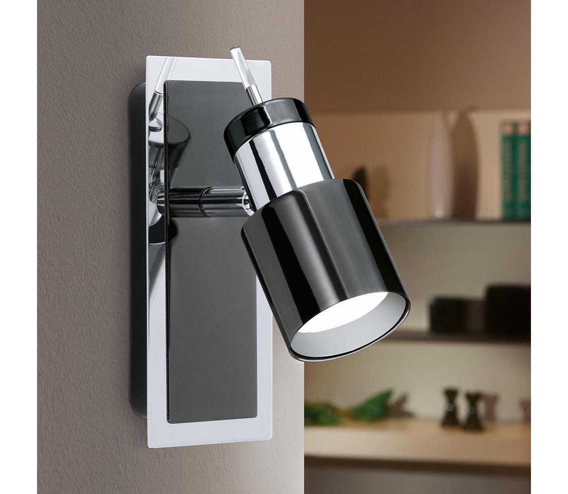 Eglo 30832 - LED lampă spot DAVIDA 1 1xGU10/5W/230V negru