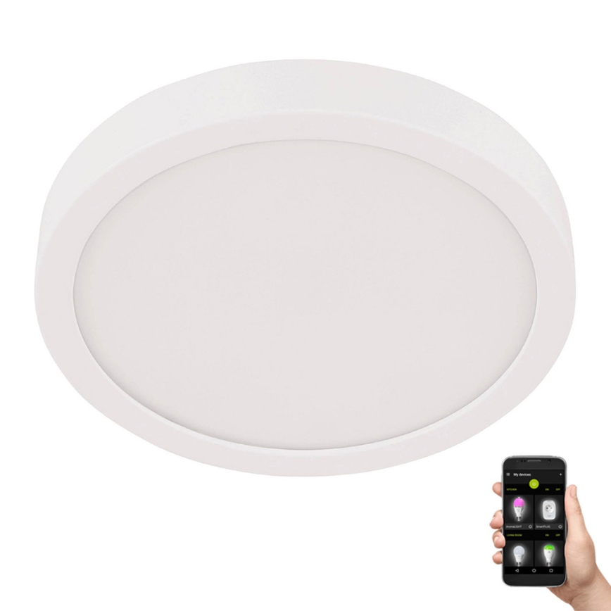 Eglo - Plafonieră LED pentru baie/20,5W/230V IP44 alb Ø 28,5 cm