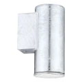 Eglo 30908 - Aplica LED de exterior RIGA 1xGU10/2,8W/230V IP44 argintie