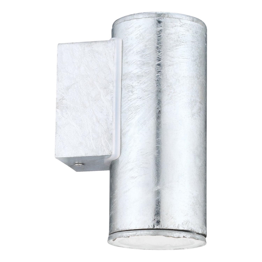Eglo 30908 - Aplica LED de exterior RIGA 1xGU10/2,8W/230V IP44 argintie