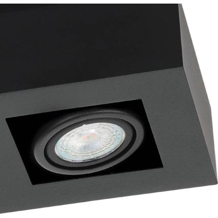 Eglo 31064 - Spot LED MENDOZA 3xLED/4,7W/230V 3000K negru