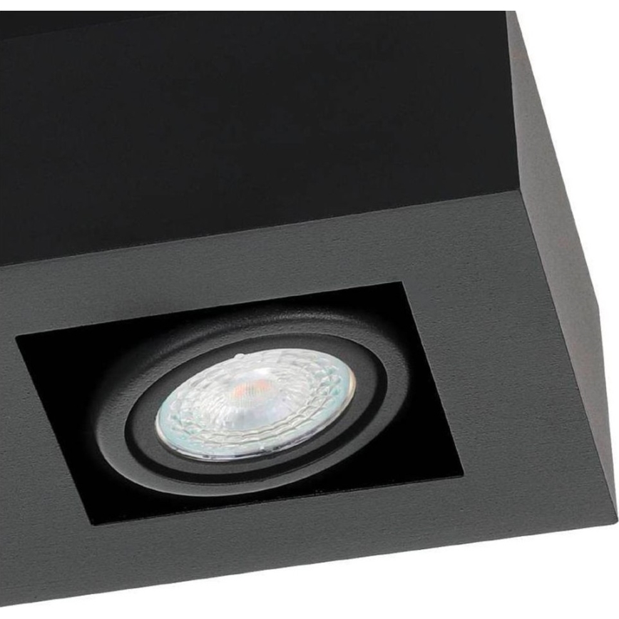 Eglo 31064 - Spot LED MENDOZA 3xLED/4,7W/230V 3000K negru