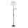 Eglo 31178 - Lampadar ALMACEN 1xE27/60W/230V + 1xE14/25W negru/alb