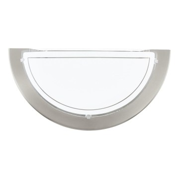 Eglo 31437 - Aplică de perete 1xE27/60W/230V crom mat