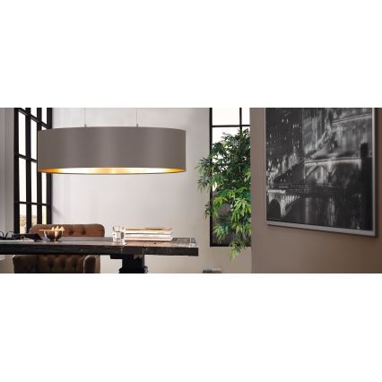 Eglo - Lustra cu cablu 2xE27/60W/230V