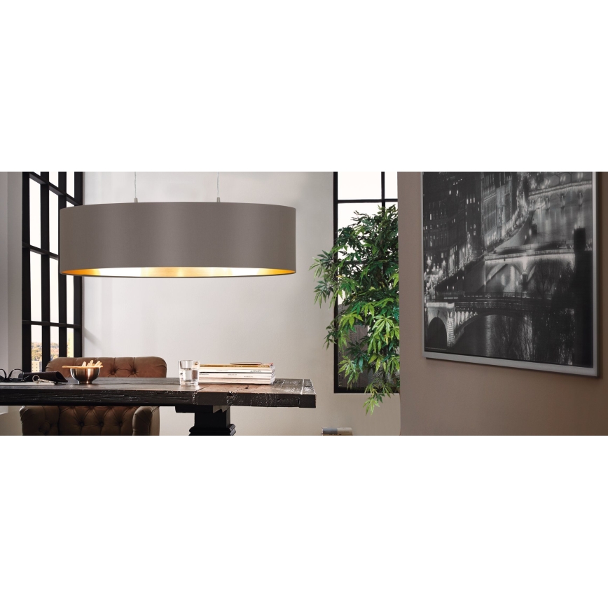 Eglo - Lustra cu cablu 2xE27/60W/230V