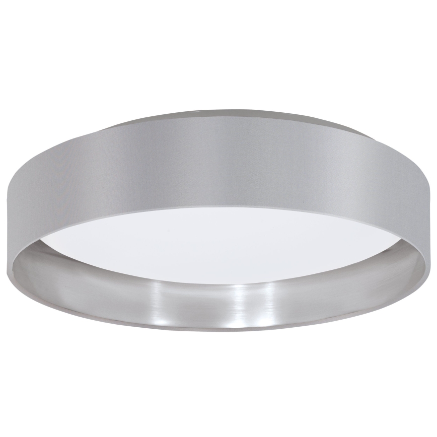 Eglo 31623 - Plafonieră LED MASERLO LED/16W/230V 3000K Ø 40,5 cm gri/argintiu