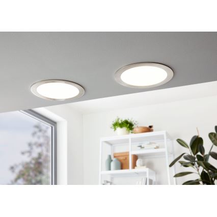 Eglo 31676 - Spot LED încastrat FUEVA 1, LED/18W/230V, Ø 22,5 cm