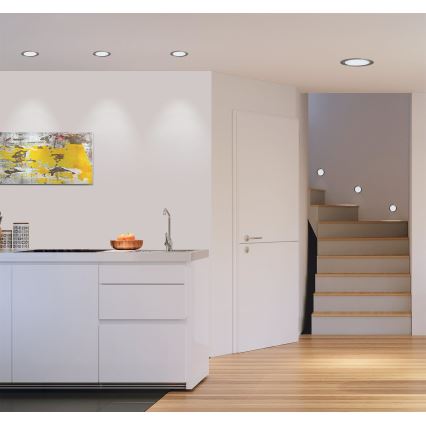 Eglo 31676 - Spot LED încastrat FUEVA 1, LED/18W/230V, Ø 22,5 cm