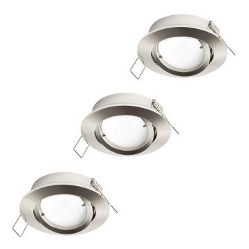 Eglo 31692 - SET 3x corpuri de iluminat LED încastrate TEDO 1xGU10/5W/230V